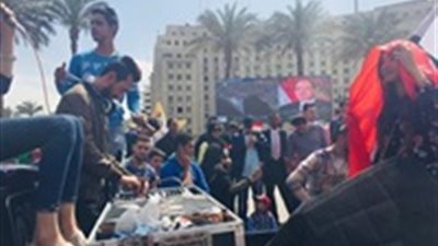 ميدان التحرير يتحول لساحة احتفال بـ الانتخابات المصرية 2018 