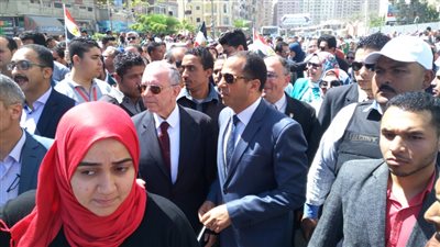 أساتذة جامعة دمنهور والقيادات الشعبية: المسيرة حاشدة وتعبر عن حجم المشاركة