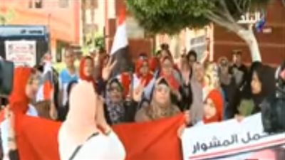 الانتخابات المصرية 2018.. سيدات المدينة الباسلة تهتف 
