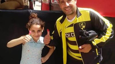 بطل محمد يدلى بصوته في الانتخابات الرئاسية 2018