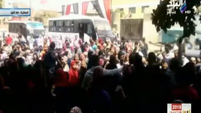 احتفالات عارمة من المصريين في الانتخابات المصرية 2018 بمنطقة الجمالية (فيديو)