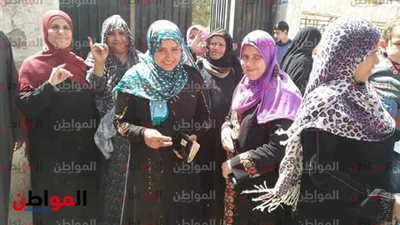 سيدات الشرقية يتصدرن المشهد في الانتخابات المصرية 2018 (صور)