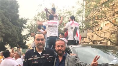 لؤى دعبس يدلى بصوته في الانتخابات الرئاسية 2018