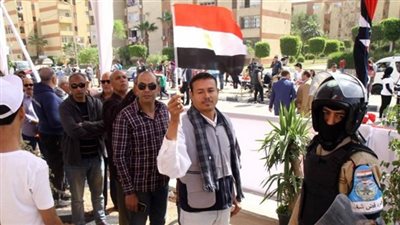 الإقبال الشديد.. شعار لجان المقطم في انتخابات الرئاسة المصرية 2018 