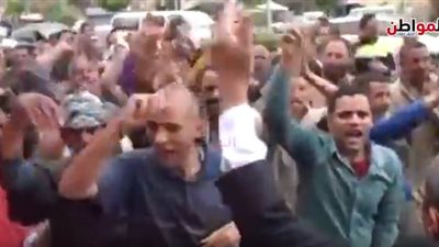 تحيا مصر.. هتاف الناخبين بعد التصويت في الجامعة العمالية في آخر أيام انتخابات الرئاسة المصرية 2018 