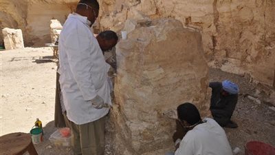 وزارة الآثار تبدأ ترميم مقبرة حاروا