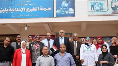 المستشار سمير عبد الملاك يتفقد لجان انتخابات المصرية 2018 (صور)