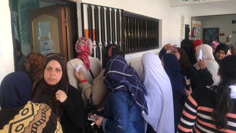 تواجد نسائي في الانتخابات