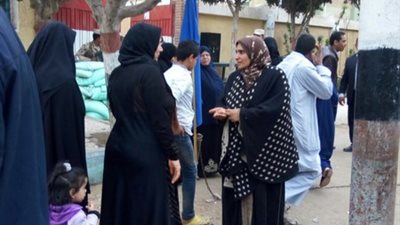 تزايد إقبال الناخبين على انتخابات الرئاسة المصرية 2018 بمركز الجمالية في الدقهلية