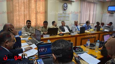 بوابة المواطن من داخل غرفة عمليات الوادى الجديد فى انتخابات الرئاسة 2018