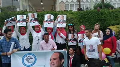 صور.. جماهير دمنهور تؤيد السيسى في الانتخابات الرئاسية 2018