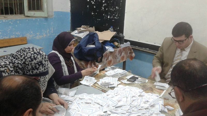 فرز الأصوات