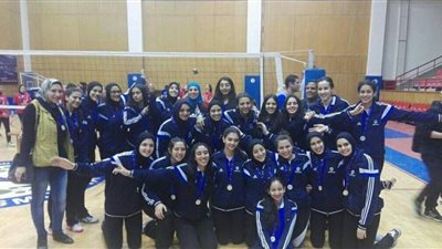 فوز فريق طائرة سموحة تحت 18 سنة بالمركز الثالث في بطولة الجمهورية 
