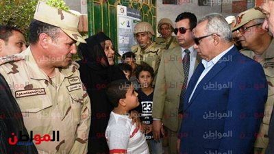 محافظ الشرقية يشكر رجال القوات المسلحة والشرطة المدنية لدورهم في تأمين الإنتخابات الرئاسية (صور)