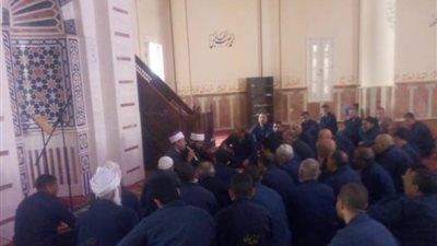 ندوة دينية لنزلاء سجن المنيا شديد الحراسة 