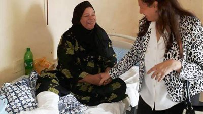 علاج سيدة على نفقة الدولة أصيبت خلال إدلائها بصوتها في الانتخابات الرئاسية بسوهاج