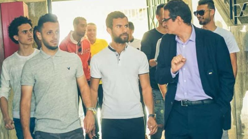 لاعبي الاسماعلي في