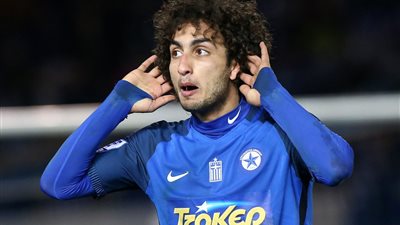 وردة يفوز بأفضل لاعب في الجولة 25 من الدوري اليوناني