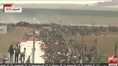 عاجل| في ذكرى يوم الأرض.. انطلاق مسيرة العودة في فلسطين
