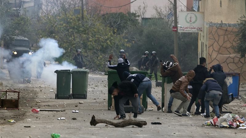صورة من الاشتباكات