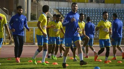 تدريبات فنيه وتكتيكيه في المران الرئيسي للإسماعيلى استعدادا للزمالك