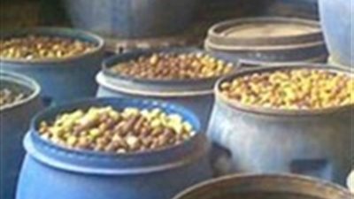 التحفظ علي 6 طن مخللات داخل مصنع بدون ترخيص في البحيرة