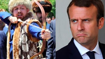 نجل أردوغان لرئيس فرنسا: 