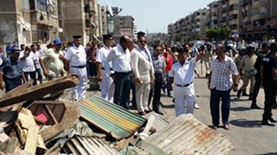 حملات أمنية وانضباطية بشوارع القاهرة لإزالة الإشغالات