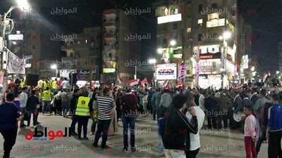 صور| تنفيذي بني سويف يشاركون في احتفال فوز الرئيس برعاية 