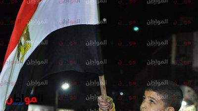 صور| أعلام مصر ترفرف في سماء المعادي احتفالًا بفوز الرئيس السيسي