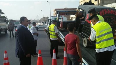 مرور الجيزة يرصد 8015 مخالفة 