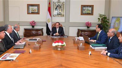 الرئيس السيسي يطالب بترشيد استهلاك المياه