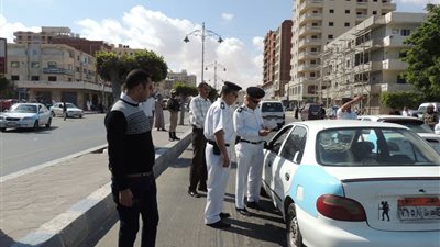 تحرير 595 مخالفة مرورية متنوعة في أسوان