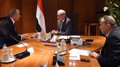 رئيس الوزراء ووزير التنمية المحلية يصلان مقر البرلمان