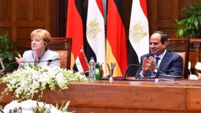 المستشارة الألمانية ترسل برقية تهنئة للرئيس السيسى لتوليه الرئاسة لفترة ثانية