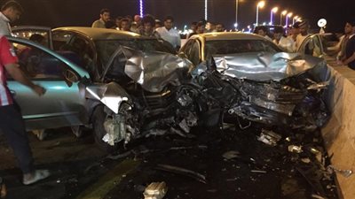 20 مصابًا في حادث مروع بطريق 