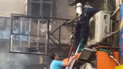 السيطرة على حريق هائل بمبنى مديرية الأوقاف بطنطا