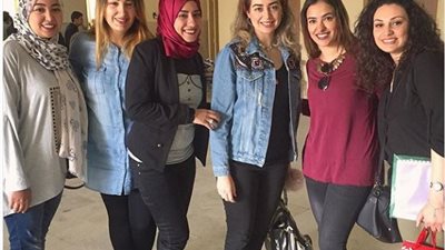 هبة مجدي لصديقاتها: عقبالنا كلنا يا بنات المناقشة