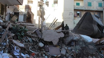 عاجل| محافظ الإسكندرية: توقف حركة القطارات بعد انهيار عقار سيدي جابر