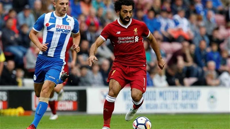 محمد صلاح لاعب ليفربول