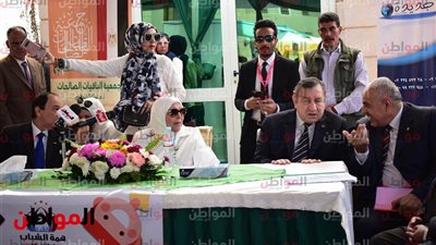 صور| عصام شرف يشكر الباقيات الصالحات على احتفالية يوم اليتيم