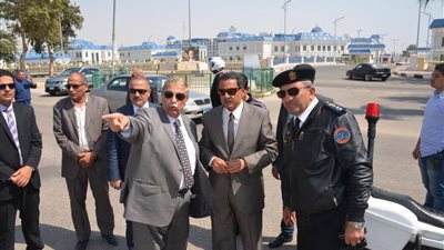 صور| محافظ الاسماعيلية ومدير الأمن يتفقدان الحدائق العامة والمنتزهات