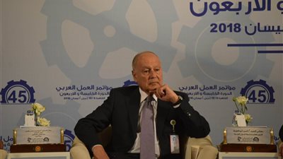 فيديو وصور| أحمد أبو الغيط: منظمة العمل العربي تستهدف القضاء على الفقر بكل أشكاله