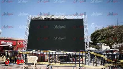 شاشات عملاقة لنقل المباريات والأحداث الكبرى بالأهلي