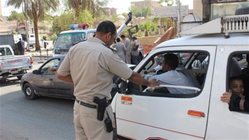 تحرير مخالفات مرورية