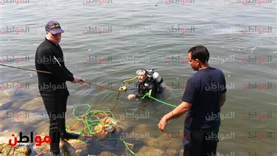 فيديو| فتاة تلقي بنفسها في نهر النيل تزامنا مع احتفالات شم النسيم