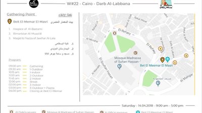14 أبريل.. جولة رسم عمراني ببيت المعمار المصري