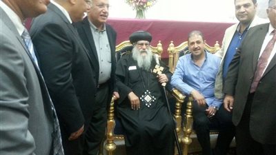 المصريين الأحرار بالبحيرة يهنئ الأنبا باخوميوس بعيد القيامة المجيد