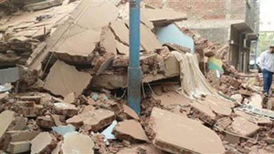 انهيار عقار من 7 طوابق فى إمبابة.. والحصيلة 3 إصابات 