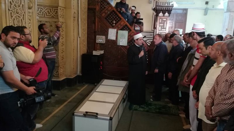جنازة أمال فهمي 